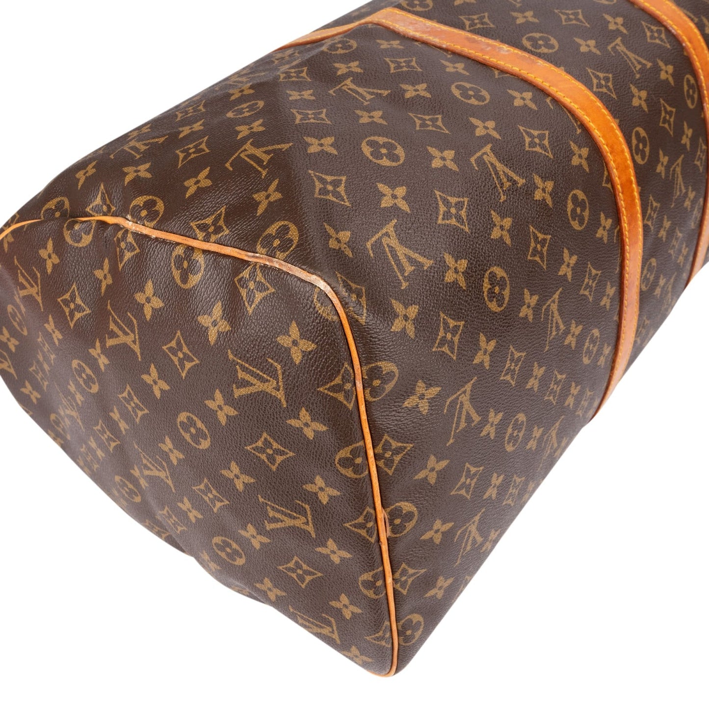 Louis Vuitton Monogram Canvas Keepall 55 Travel Bag