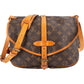 Louis Vuitton Monogram Canvas Saumur 30 Crossbody Bag