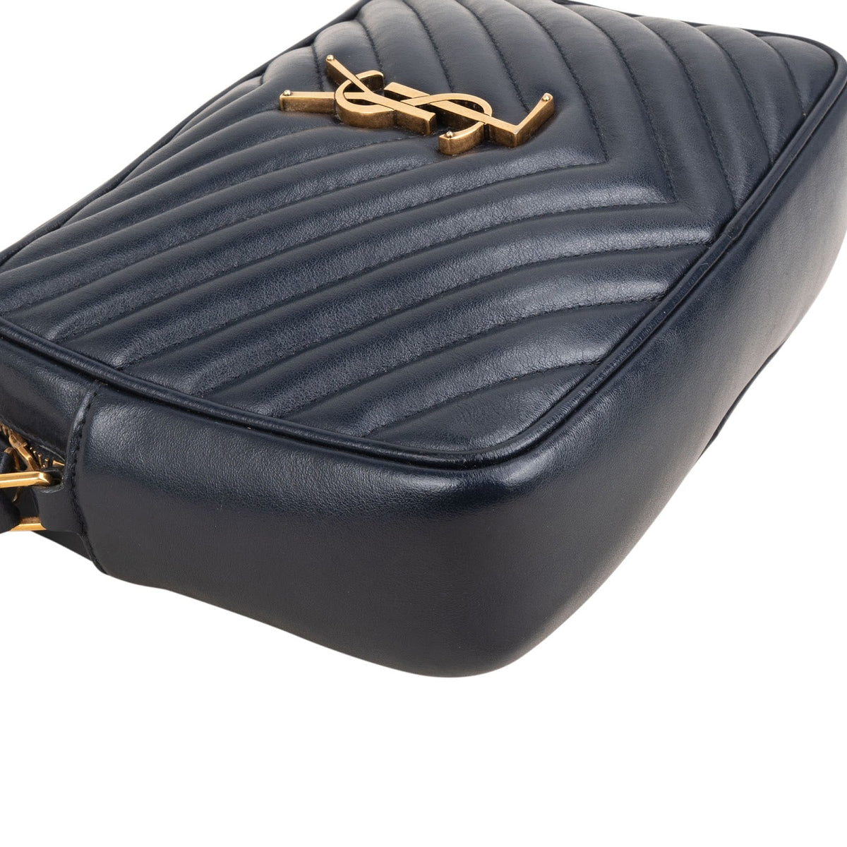 Saint Laurent Quilted Leather Lou Camera Crossbody Bag