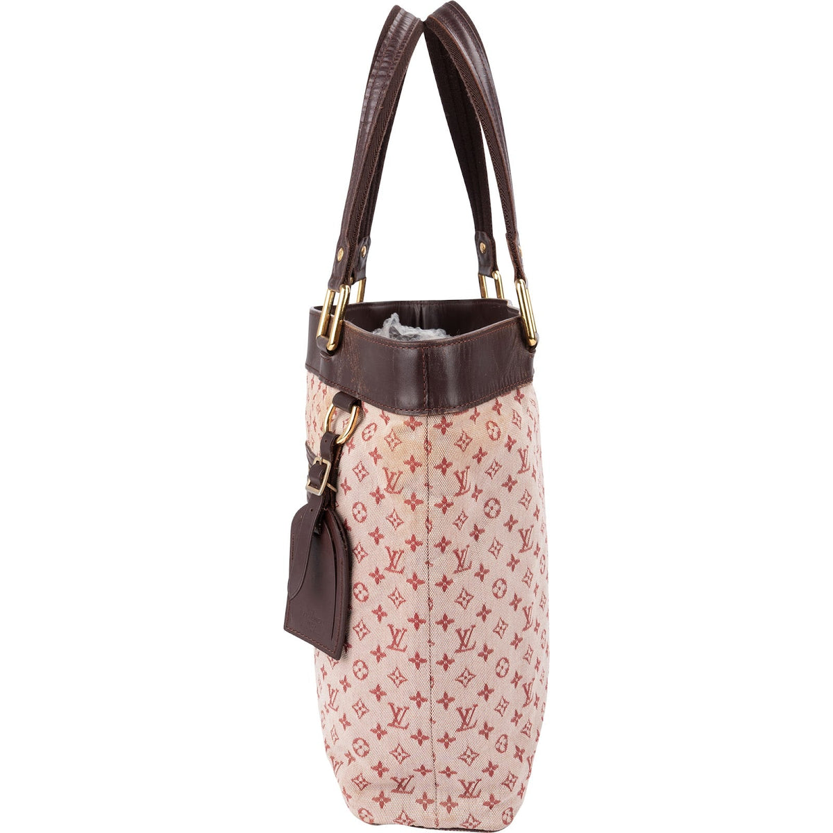 Louis Vuitton Monogram Mini Lin Canvas Lucille Handbag