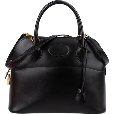 Hermès Noir Swift Leather Bolide 31 Handbag