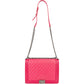 Chanel Pink Quilted Lambskin Large Boy Crossbody Bag