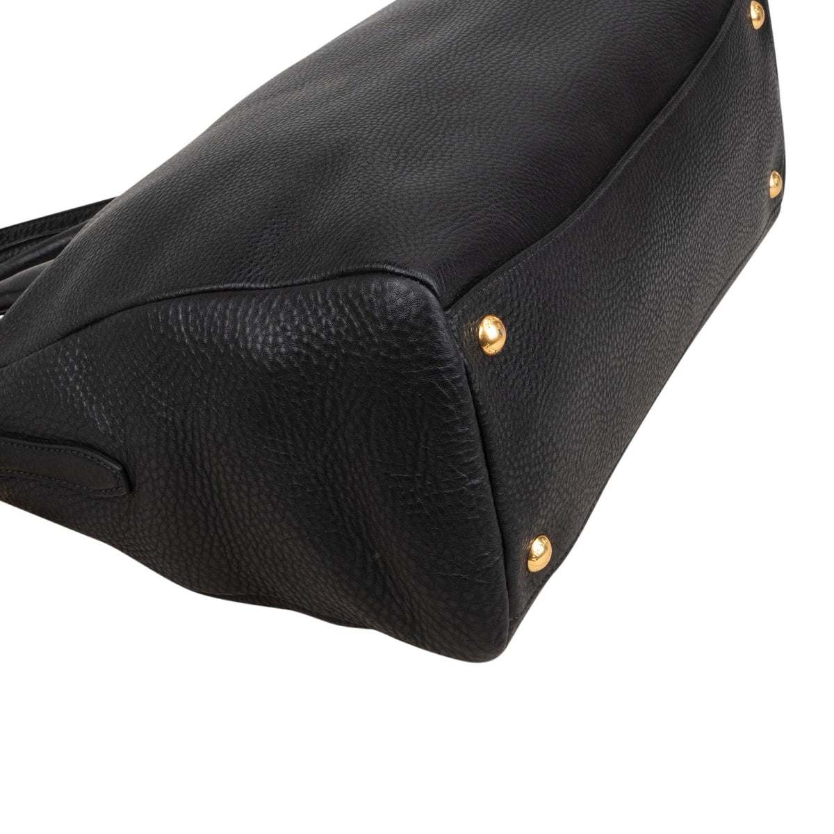 Prada Vitello Daino Leather Bauletto Handbag