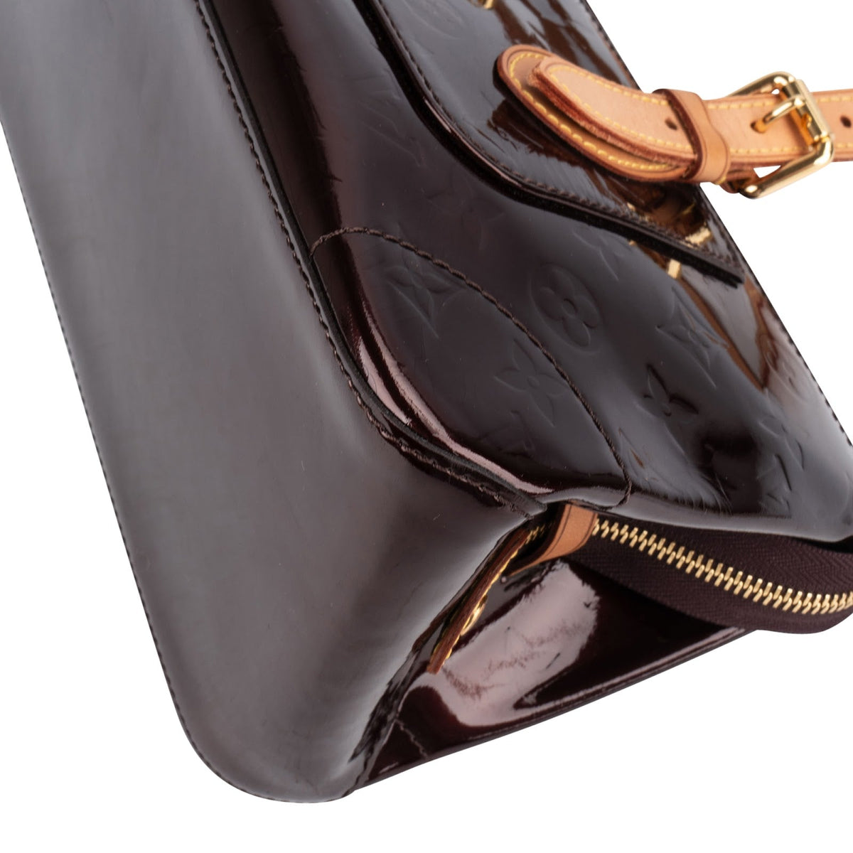 Louis Vuitton Amarante Monogram Vernis Rosewood Avenue Shoulder Bag