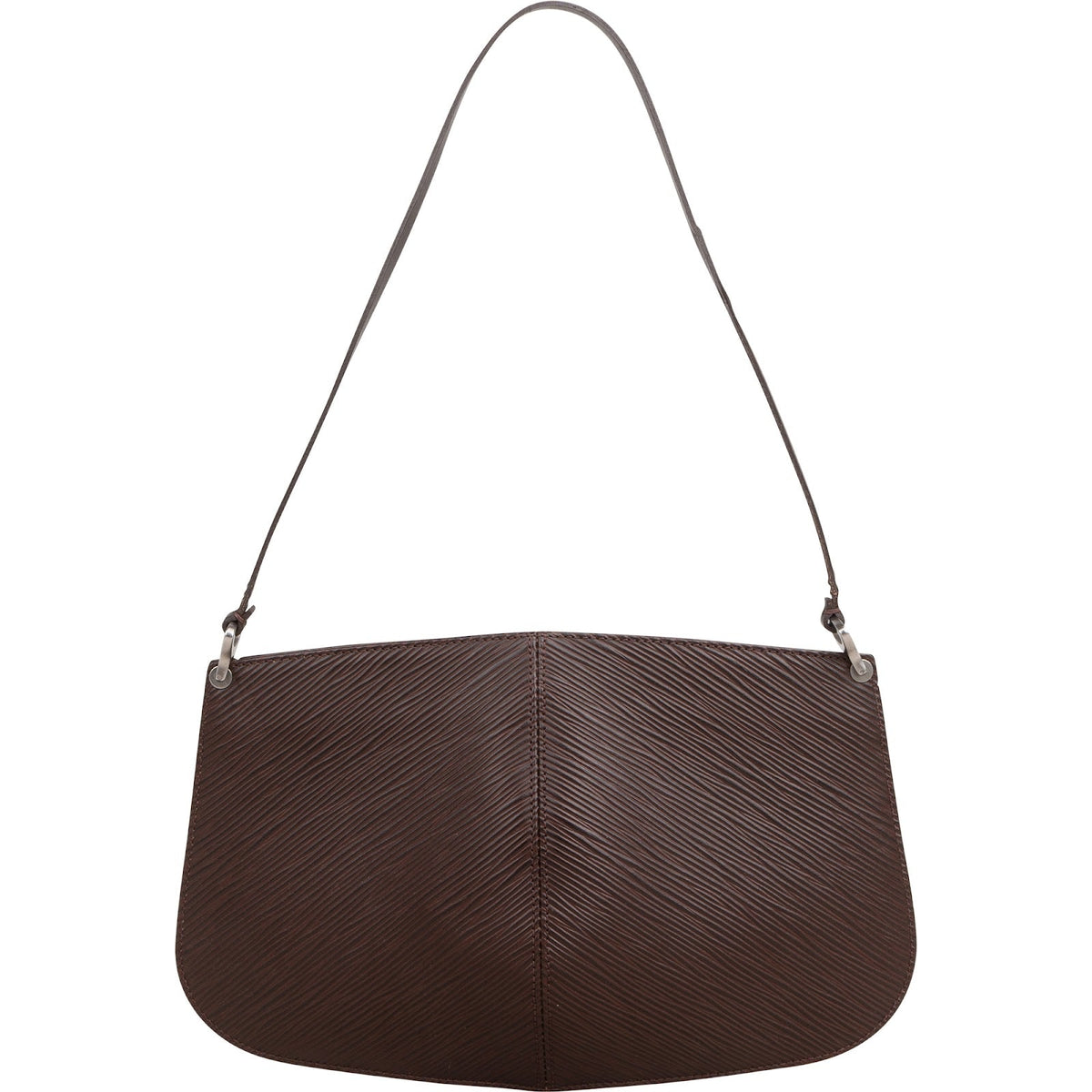 Louis Vuitton Demi Lune aus braunem Epi-Leder – Ansicht 5