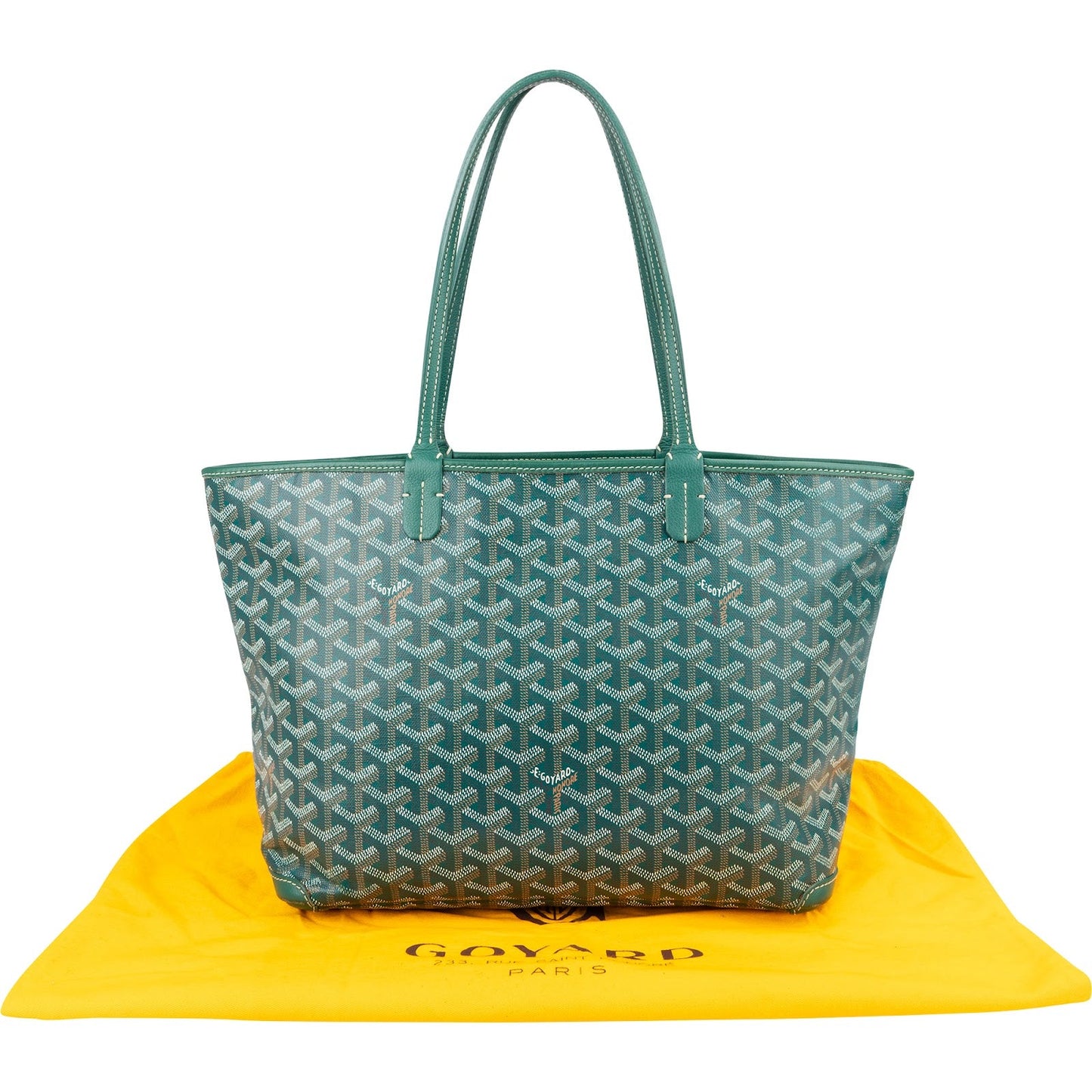 Goyard Goyardine Monogram Artois PM Shoulder Bag