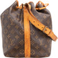 Louis Vuitton Monogram Canvas Sac Noé Petit Shoulder Bag