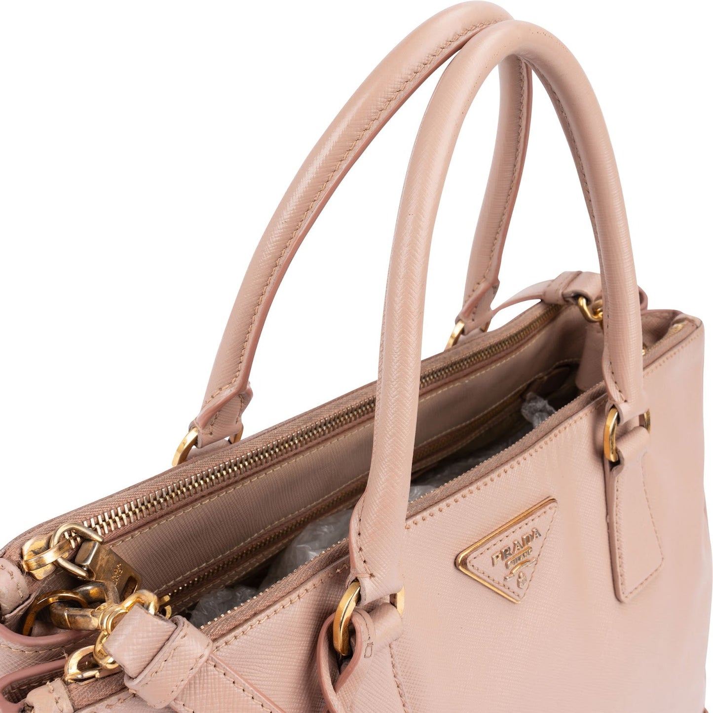 Prada Saffiano Leather Galleria Handbag