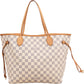 Louis Vuitton Monogram Damier Azur Canvas Neverfull MM Shoulder Bag