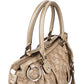 Gucci Gold Guccissima Leather Sukey Handbag