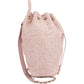 Chanel Woven Tweed Deauville Drawstring Bucket Backpack