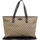 Gucci Monogram GG Supreme Tote Handbag
