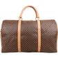 Celine Macadam Monogram Canvas Boston 50 Travel Bag