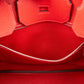 Hermès Rouge Garance Togo Leather Palladium Birkin 30 Handbag