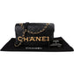Chanel Quilted Lambskin Chain Spellout Letters Single Flap Crossbody Bag