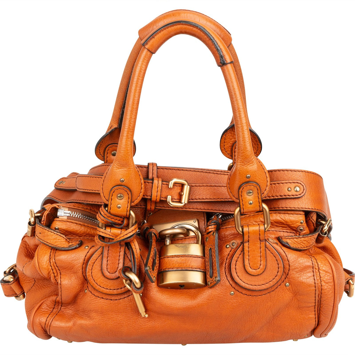 Chloé Leather Paddington Crossbody Handbag
