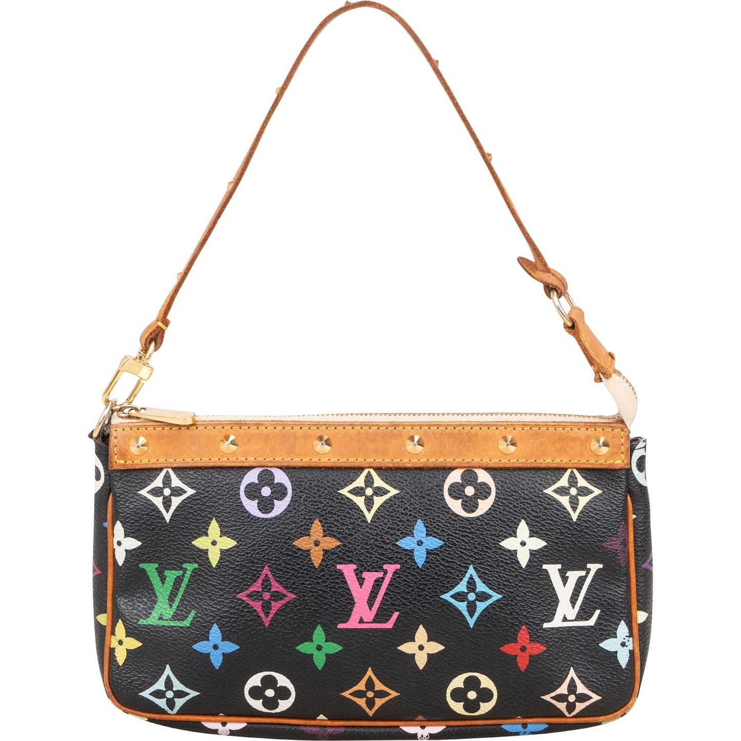 Louis Vuitton Canvas Monogram Multicolor Pochette Accessoires Handbag