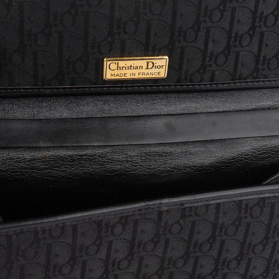 Christian Dior Oblique Monogram Single Flap Shoulder Bag