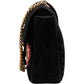 Gucci Monogram Velvet Small GG Marmont 'Loved' Embroidered Shoulder Crossbody Bag