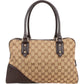 Gucci Monogram GG Canvas Horsebit Handbag