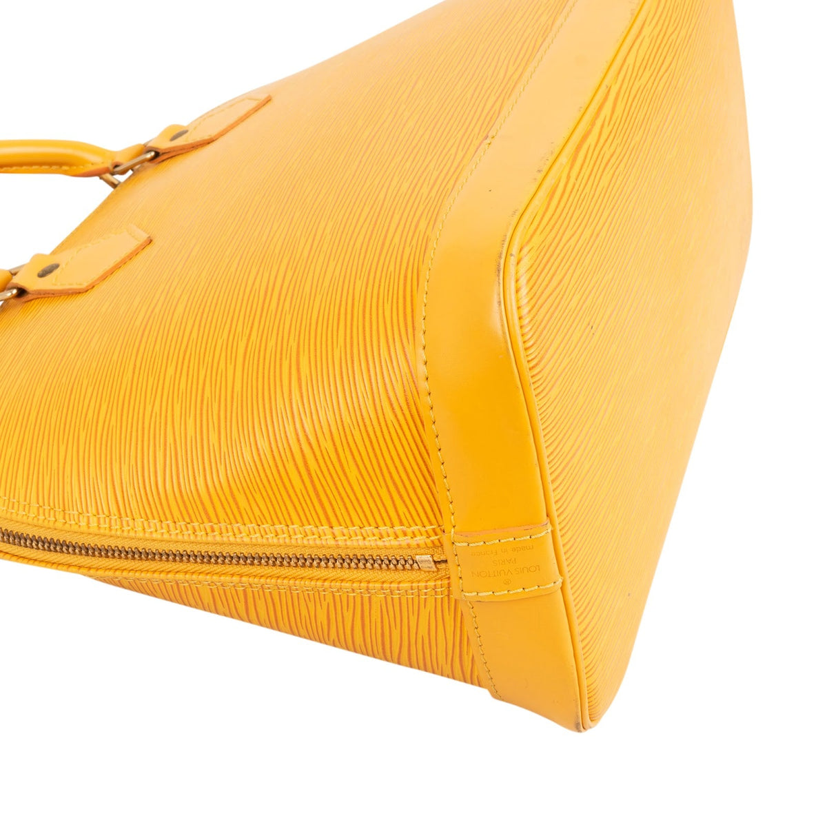 Louis Vuitton Gelb Epi Leder Alma PM Handtasche, Bild 8 von 11