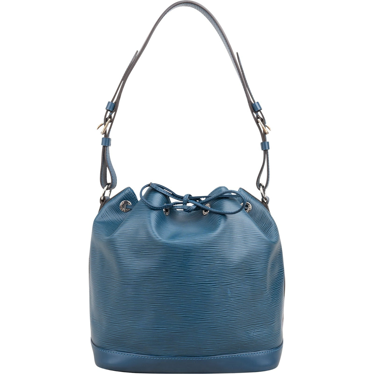 Louis Vuitton Blue Epi Leather NM Sac Noé Petit Shoulder Bag