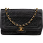 Chanel Quilted Lambskin 24K Gold Single Flap Crossbody Bag