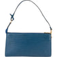 Louis Vuitton Blue Epi Leather Pochette Accessoires Handbag