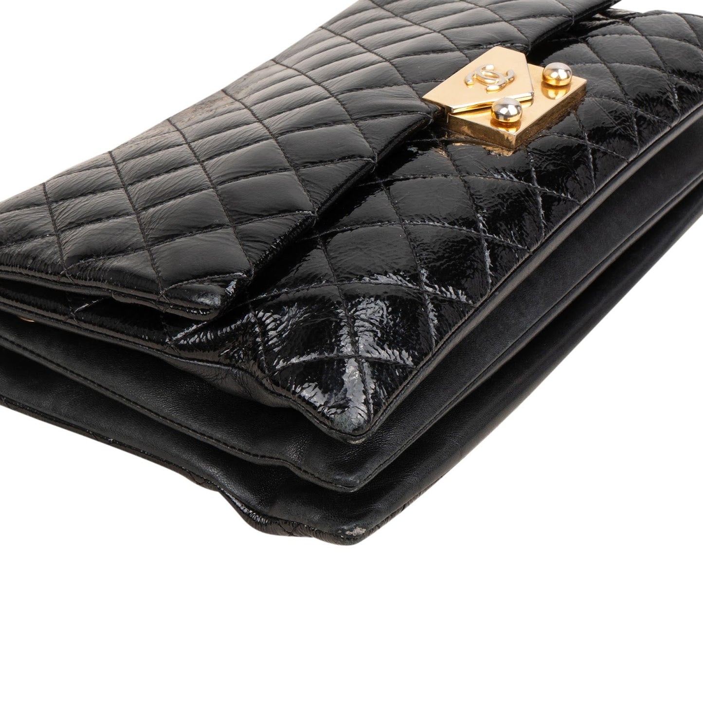 Chanel Patent Leather Ultimate Soft Single Flap Crossbody Bag