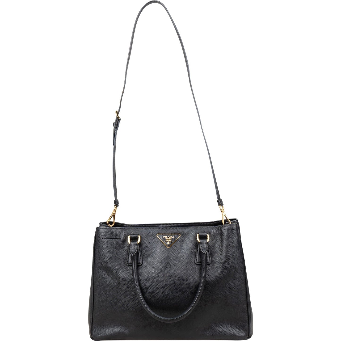 Prada Saffiano Leather Galleria  Handbag