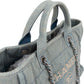 Chanel Denim Deauville Small Tote Shoulder Handbag