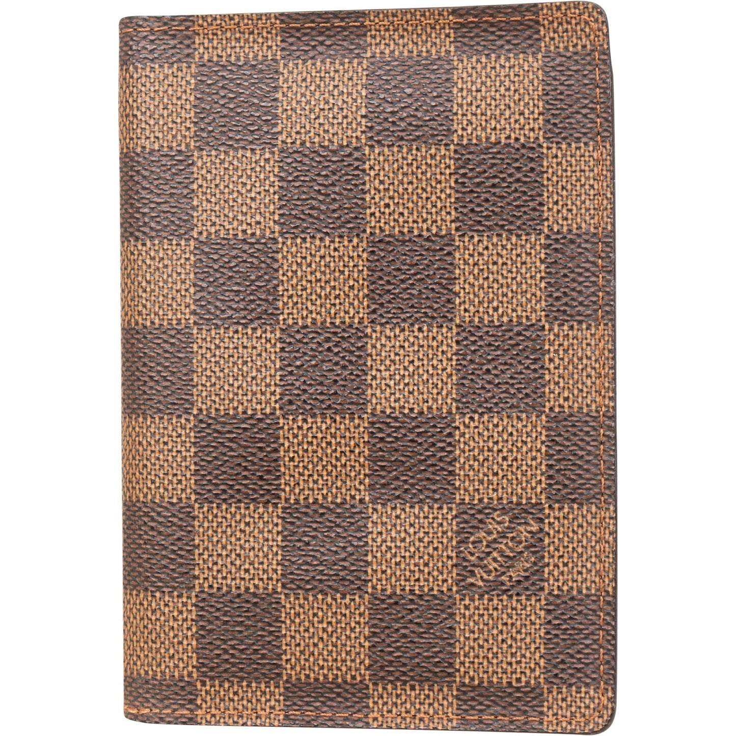 Louis Vuitton Monogram Damier Ebene Passport Cover Card Holder