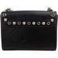 Louis Vuitton Noir Epi Leather Studded Twist MM Crossbody Bag