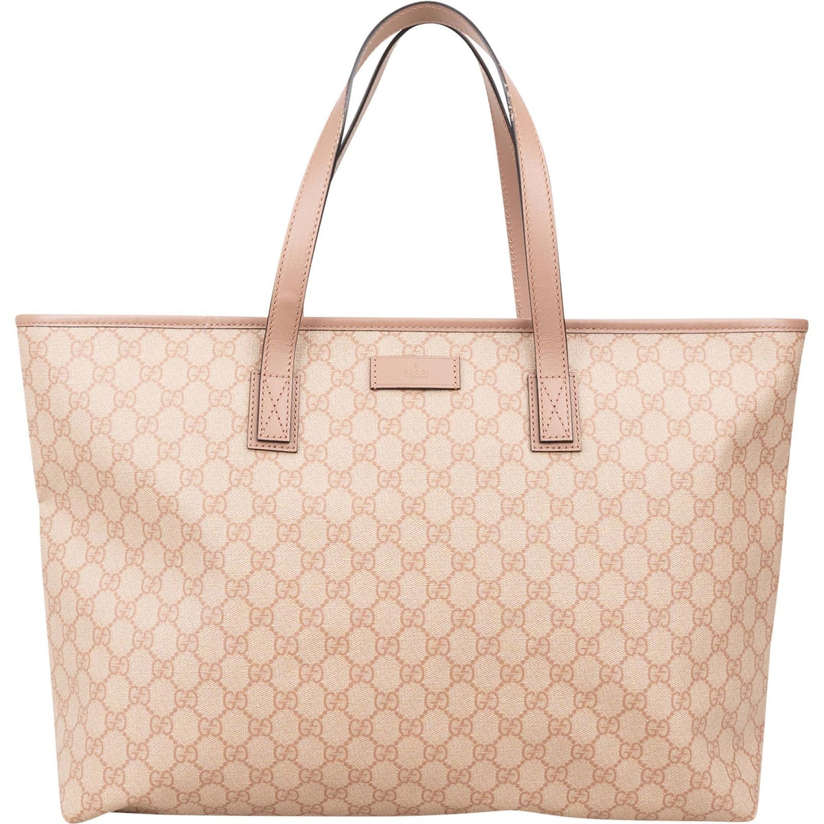 Gucci Monogram GG Supreme Canvas Tote Shoulder Bag