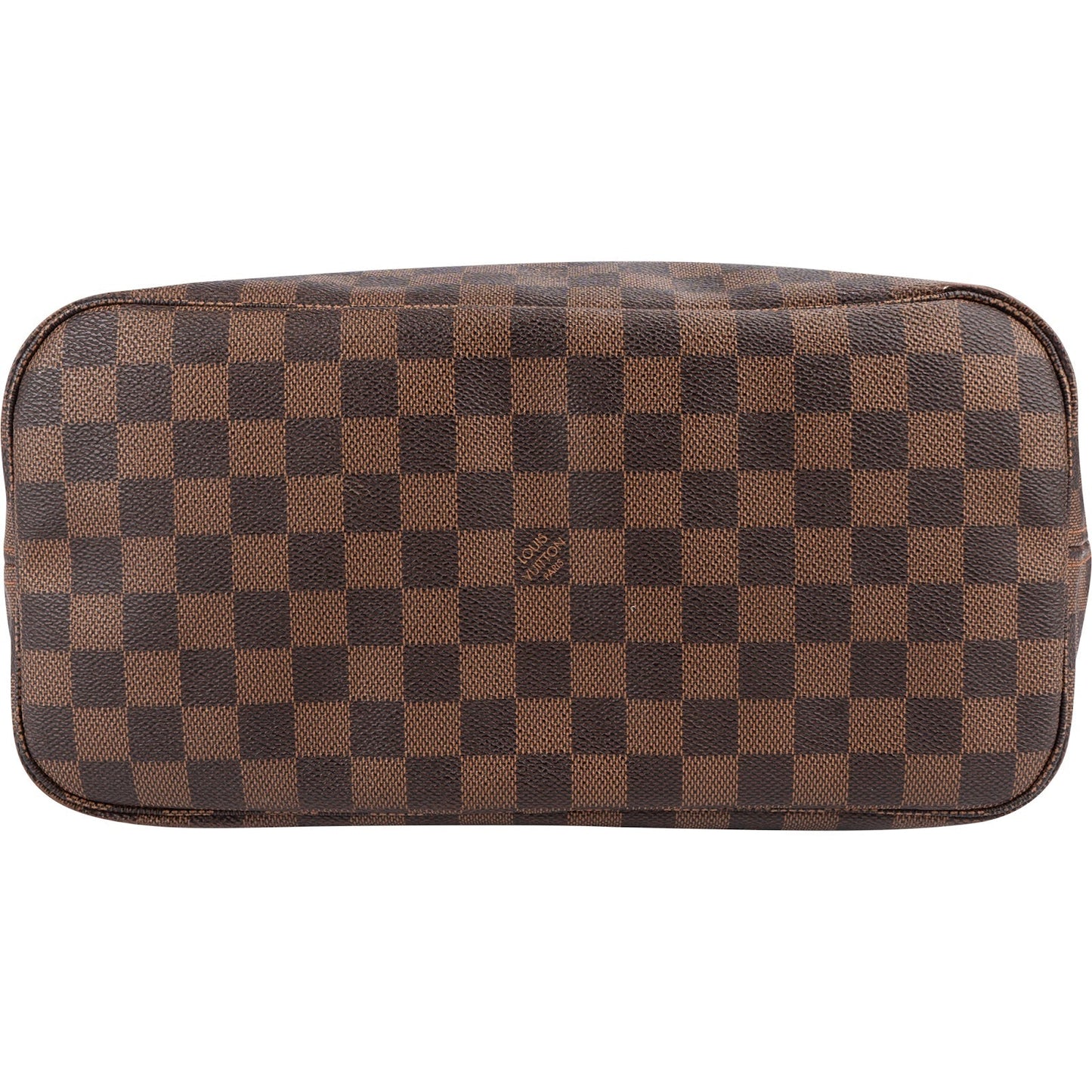 Louis Vuitton Monogram Damier Ebene Neverfull MM Shoulder Bag