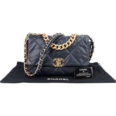Chanel 19 Quilted Lambskin Chanel Single Flap Crossbody Bag
