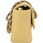 Chanel Quilted Caviar Leather Palladium Mini Rectangular Single Flap Crossbody Bag