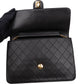 Chanel Quilted Lambskin  Medium Single Flap Shoulder Bag