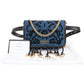 Prada Cahier Belt Bag aus besticktem Denim – Ansicht 2