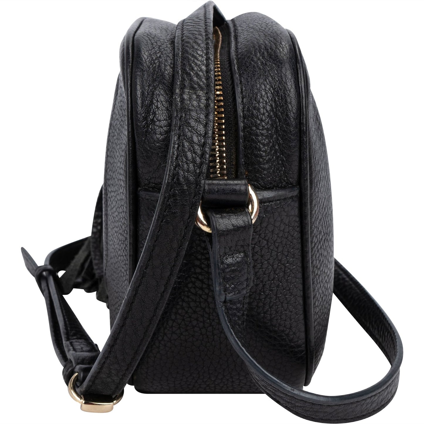 Gucci Leather GG Soho Crossbody Bag
