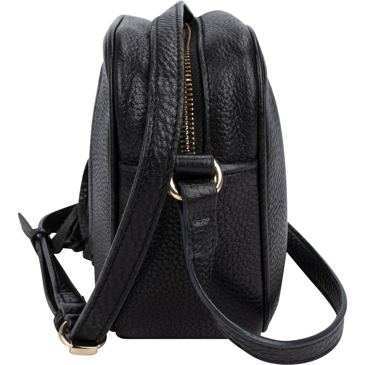 Gucci Leather GG Soho Crossbody Bag