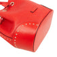 Gucci Guccissima Leather Studded Bucket Crossbody Bag