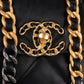 Chanel 19 Quilted Lambskin Medium Single Flap Crossbody Handbag