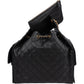 Chanel 25 Caviar Leather CC Drawstring Shoulder Bag