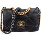 Chanel 19 Quilted Lambskin Leather Single Flap Crossbody Bag