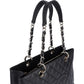 Chanel Quilted Caviar Leather Grand Shopping CC Handbag