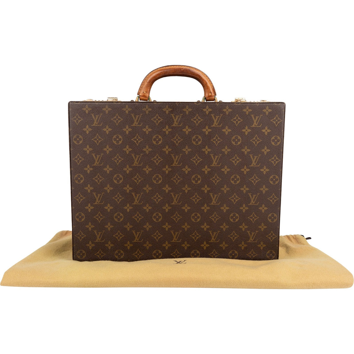 Louis Vuitton Monogram Canvas Président Attaché Case Briefcase Aktenkoffer