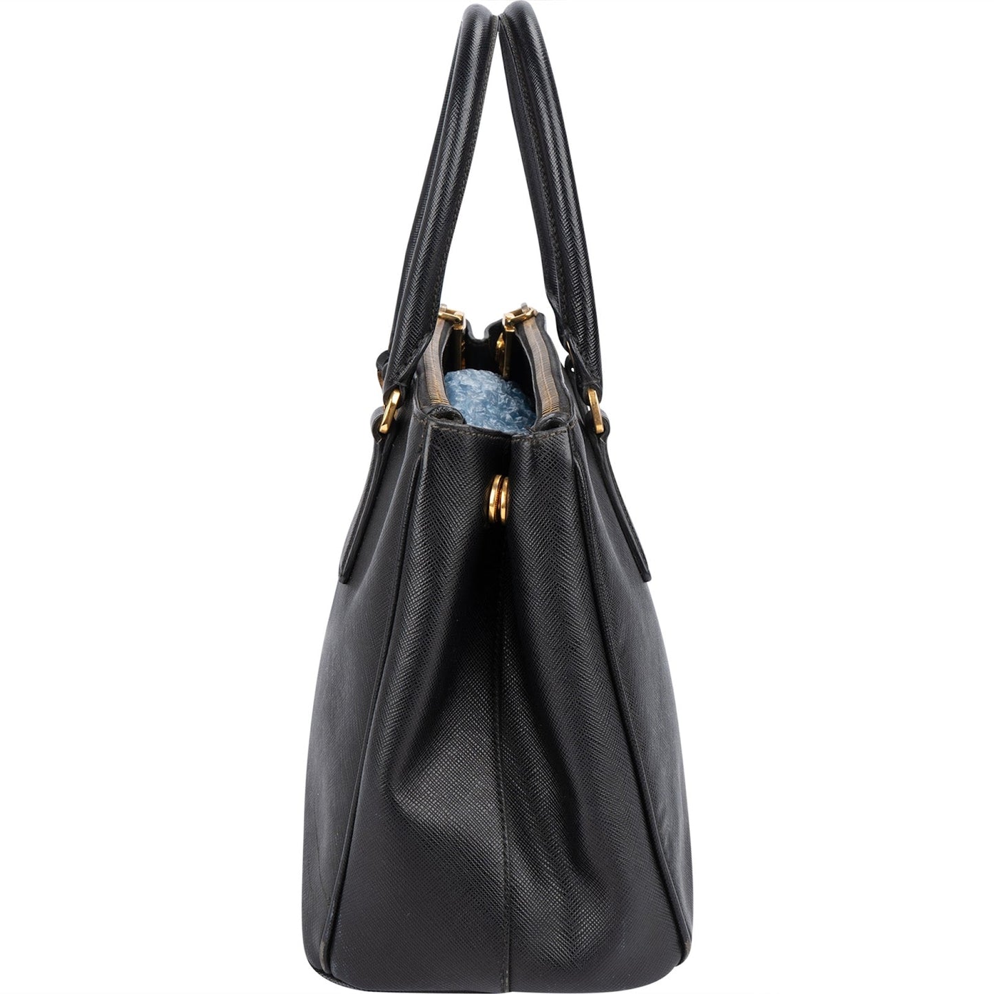Prada Black Saffiano Lux Galleria Handbag