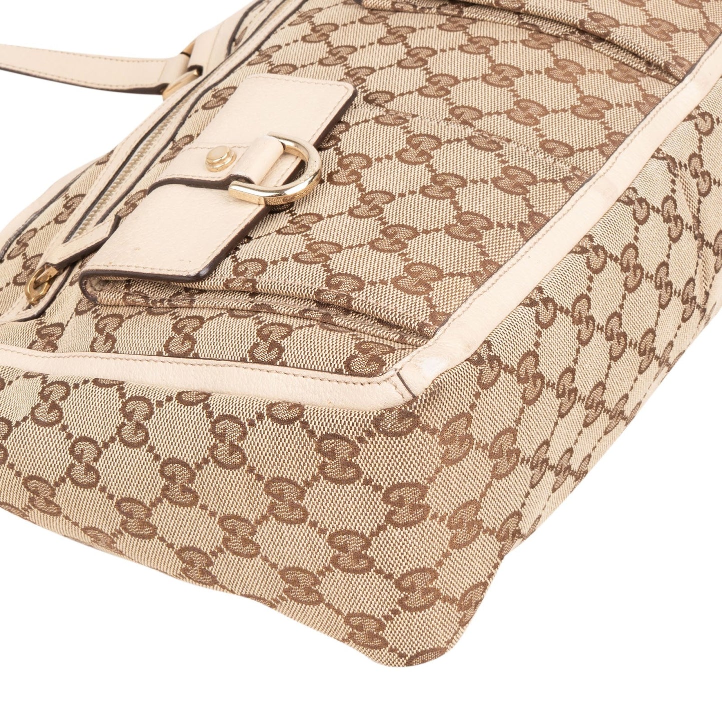 Gucci Monogram GG Canvas Abbey Shoulder Bag