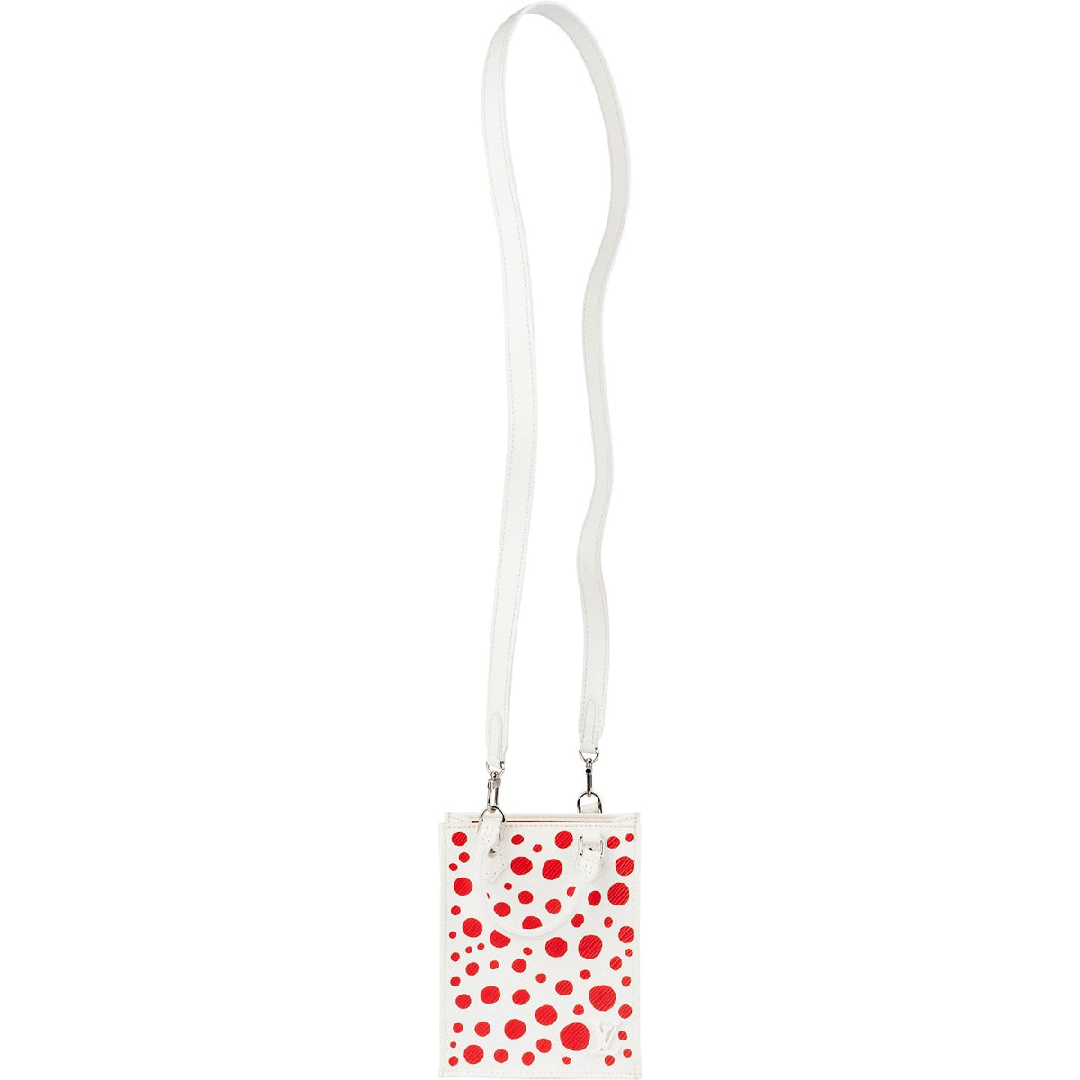 Louis Vuitton Epi Leather x Yayoi Kusama Petit Sac Plat Crossbody Handbag